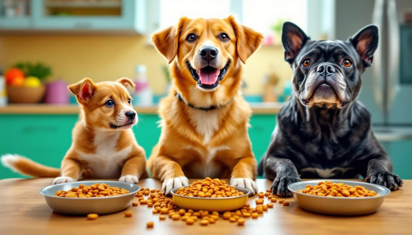 Comment l'âge affecte les besoins en croquettes de votre chien ?
