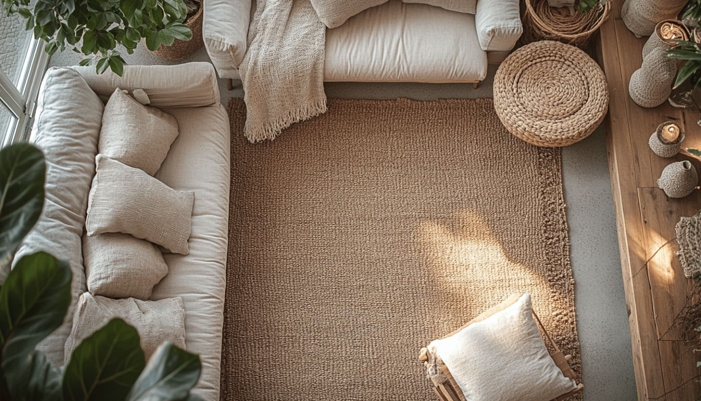 Créer une ambiance zen chez soi avec des textiles naturels